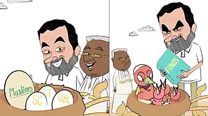 X/@BJP4Karnataka : Screengrab from video posted by BJP Karnataka