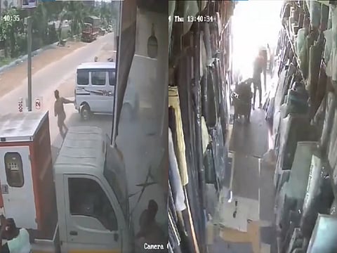 Thane Boiler Blast: Windows Crack, Objects Fly In CCTV Videos Of Explosion's Impact On Nearby Areas | WATCH