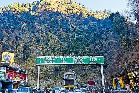 The Mughal Road in Poonch district
