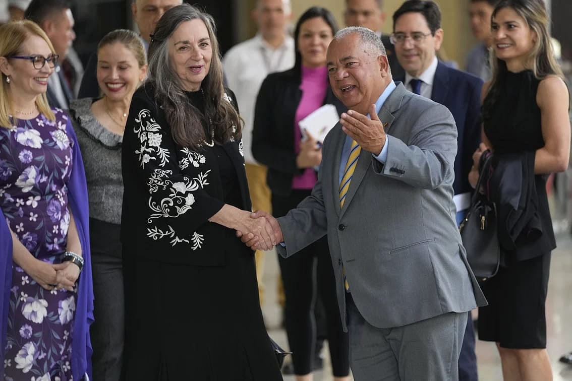 AP : Head of the National Electoral Council, Elvis Amoroso |