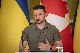 AP : Ukrainian President Volodymyr Zelenskyy |