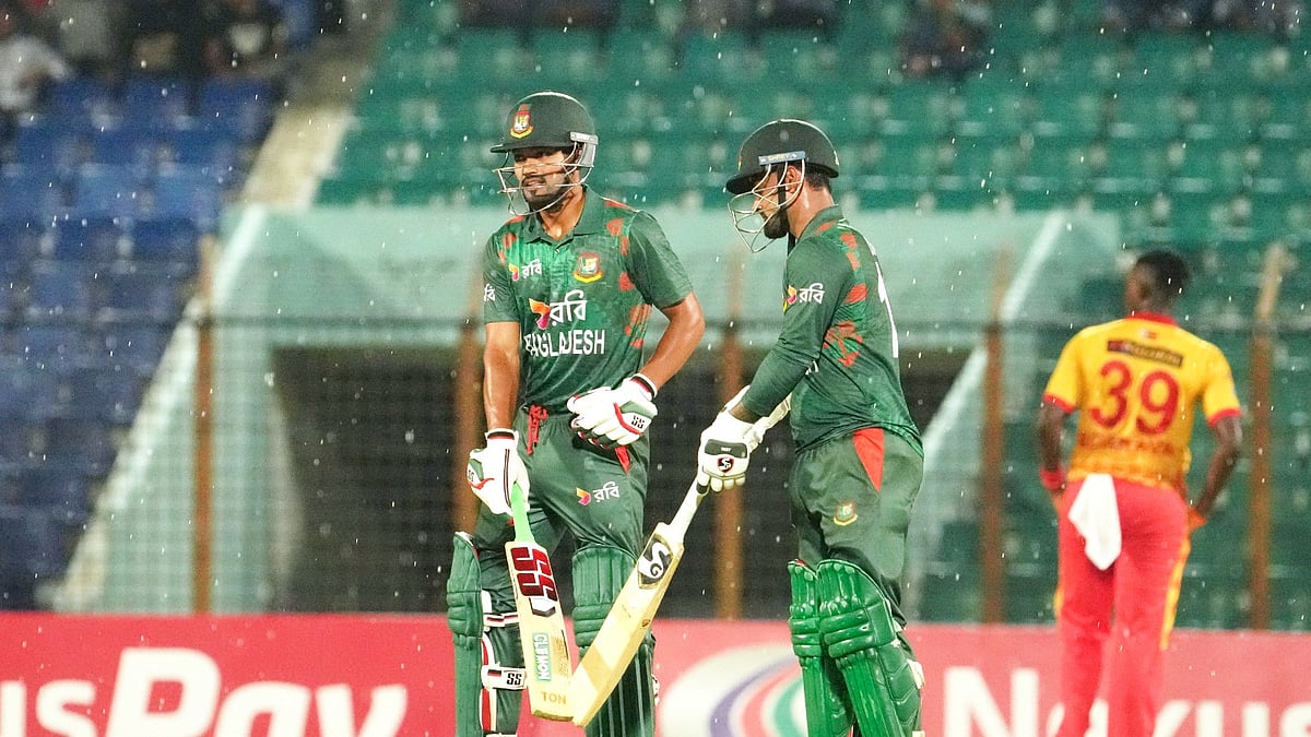 Bangladesh won the second T20I match by six wickets against Zimbabwe. - Photo: X/ @BCBtigers
