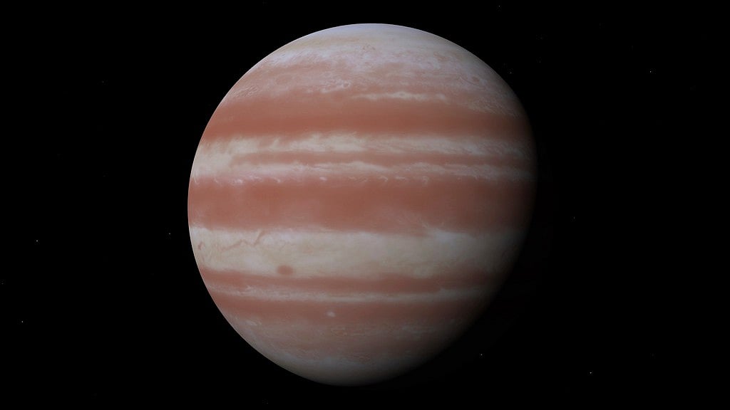 This illustration provided by NASA depicts the planet WASP-139 b. - AP