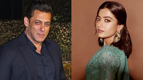 Salman Khan and Rashmika Mandanna