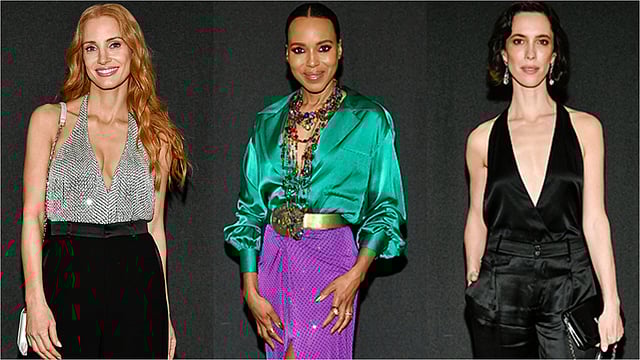 Ralph Lauren Fall/Holiday 2024: Jessica Chastain, Kerry Washington, Rebecca Hall And Others Attend The Fashion Fiesta – View Pics