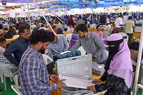 Preparation for 4th phase of LS polls in Hyderabad