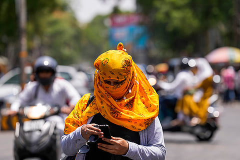 Hot summer day in Lucknow