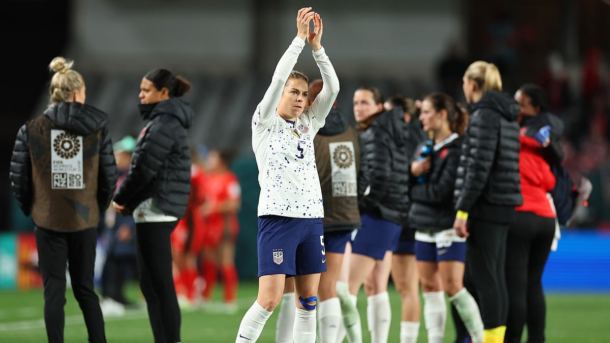 Kelley O'Hara finished her international career with 160 caps, scoring three goals.