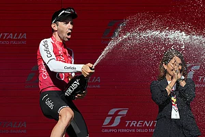 | Photo: Gian Mattia D'Alberto/LaPresse via AP : Giro d'Italia 2024: Tour of Italy cycling race