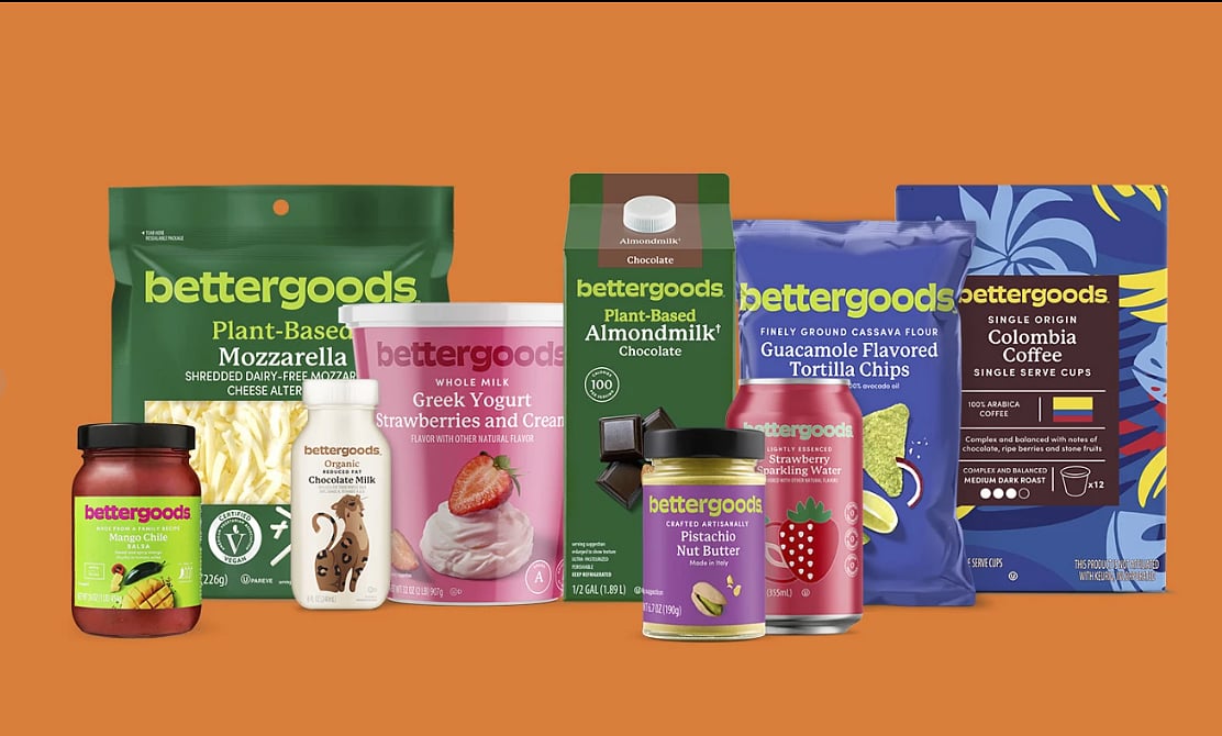 AP : Walmart is launching its largest private food brand, "Bettergoods,"