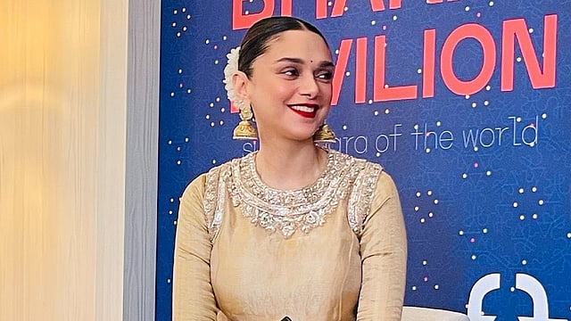 Aditi Rao Hydari Opts For A Golden Ethnic Outfit For First Cannes 2024 Appearance; Check Out