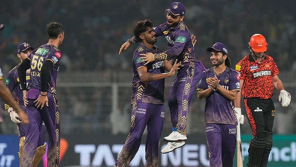 Photo: AP/Bikas Das : IPL 2024: KKR vs SRH