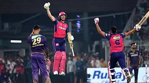 BCCI : A glimpse from Kolkata Knight Riders Vs Rajasthan Royals match 31 of Indian Premier League 2024.