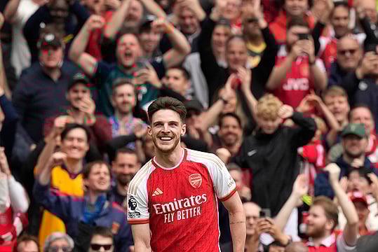 EPL: Arsenal Blank Bournemouth 3-0, Stay Top Of Table - In Pics