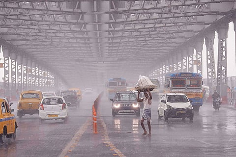 Rain in Howrah
