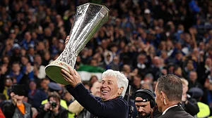 Atalanta manager, Gian Piero Gasperini.