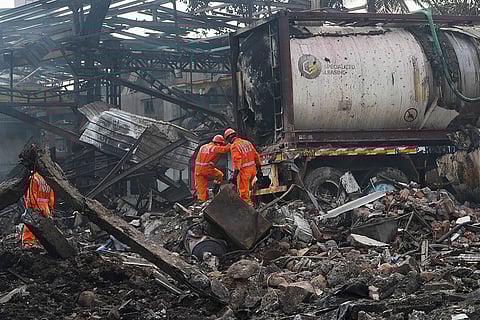Mumbai Chemical Factory Blast