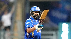 BCCI : Rohit Sharma in action during match 67 of IPL 2024.