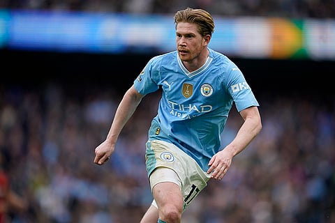Manchester City's Kevin De Bruyne