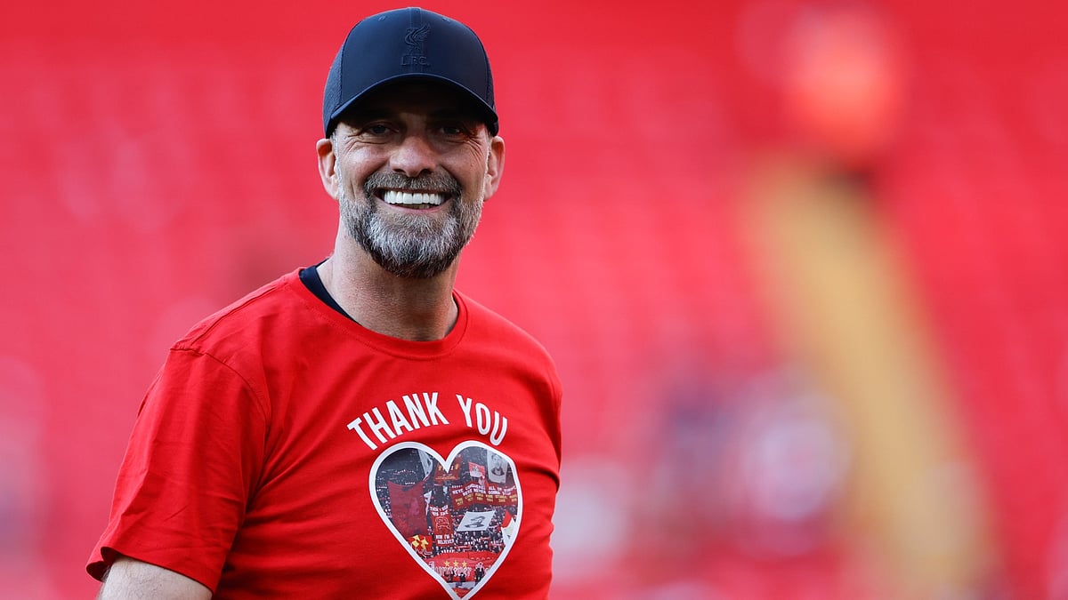 Jurgen Klopp enjoyed a winning send-off on Sunday - null