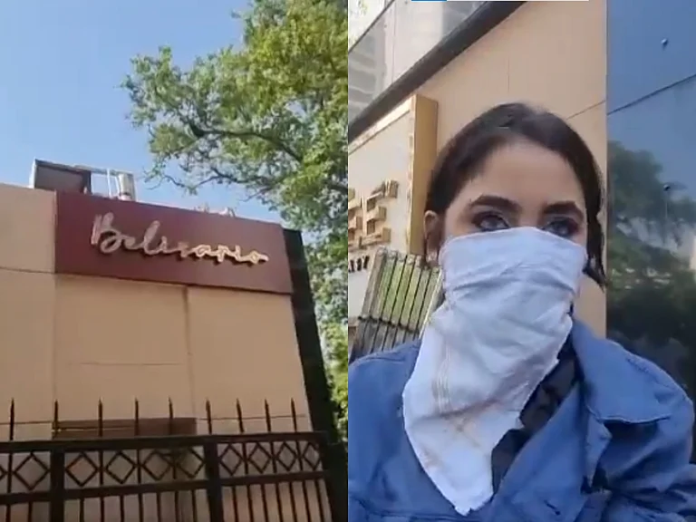 The woman claimed that all the bouncers were also involved in the assault. - X/@JhalkoDelhi