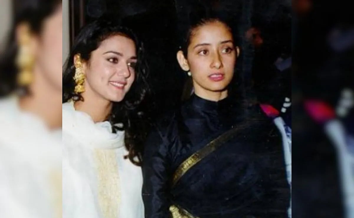 Instagram : Preity Zinta and Manisha Koirala