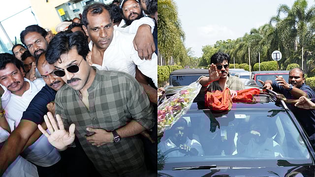 Viral Videos: Ram Charan Gets Mobbed By Fans During His Temple Visit