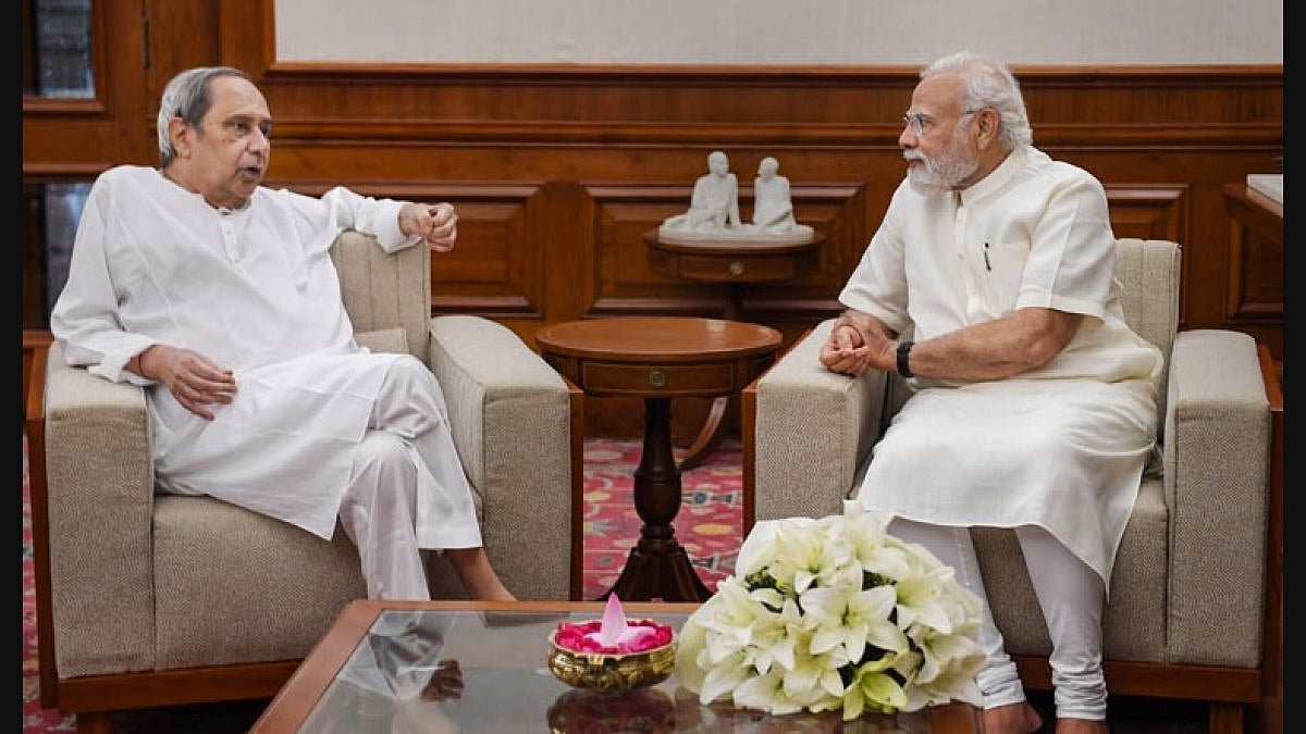 PTI : Odisha CM Naveen Patnaik with Prime Minister Narendra Modi.(File photo) |