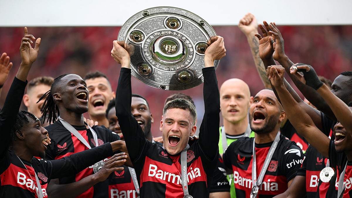 Bayer Leverkusen's Florian Wirtz. - null