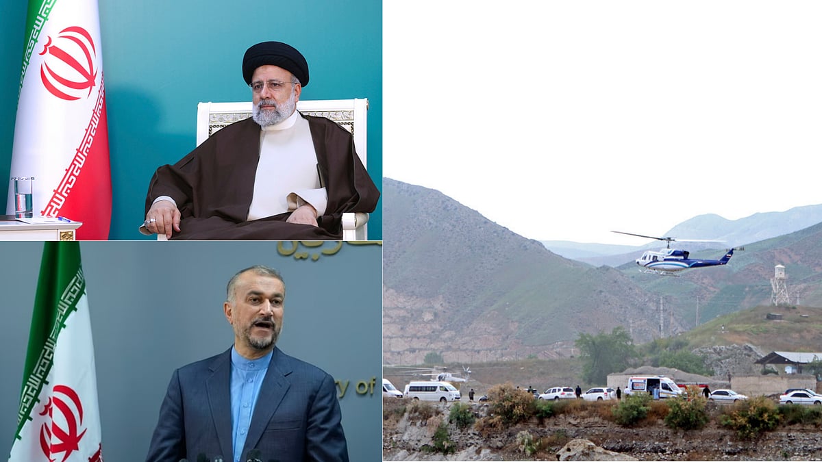 AP  : Iran Helicopter Crash: President Raisi, FM Feared Dead