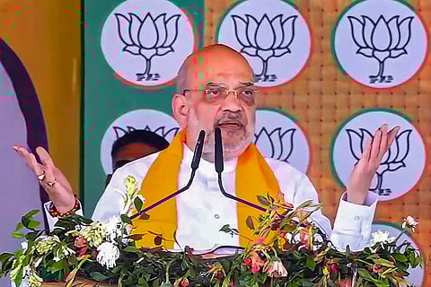 Amit Shah campaigns in Chhattisgarh