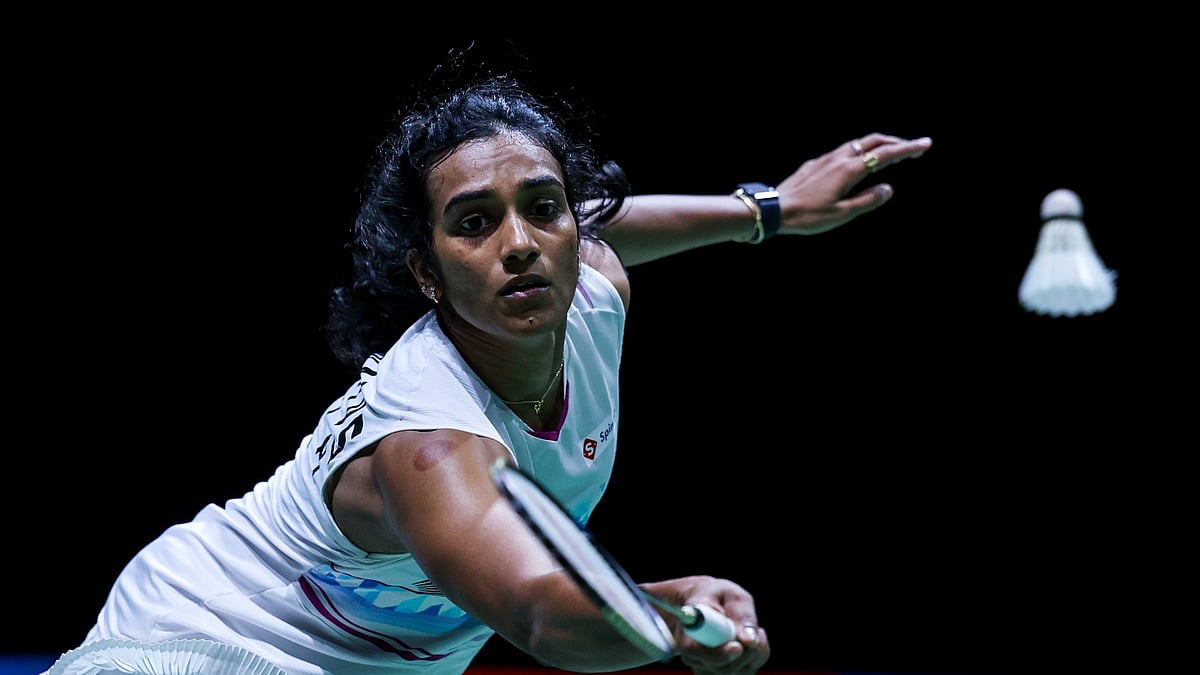 Credit: Badminton Photo : PV Sindhu beat Thailand's Busanan Ongbamrungphan in the semi-finals to enter the Malaysia Masters women's singles final.