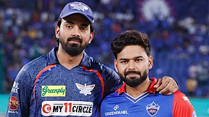 X/@DelhiCapitals : KL Rahul and Rishabh Pant.