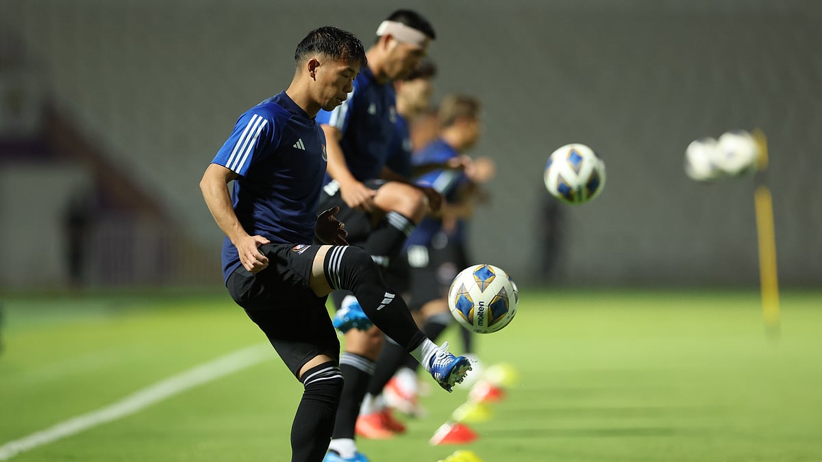 X/@prompt_fmarinos : Yokohama F Marinos training.