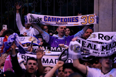 Real Madrid supporters