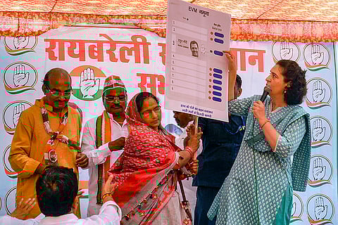 Priyanka Gandhi Vadra in Rae Bareli