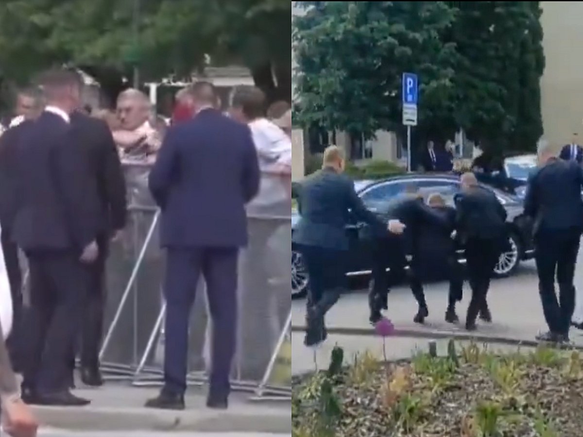 X : Fico was shot by the suspect in his abdomen and joint. 