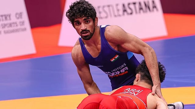 World Olympic Games Qualifiers: Aman Sehrawat Locks Paris Quota, Deepak Punia Eliminated