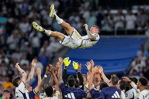 Real Madrid's Toni Kroos