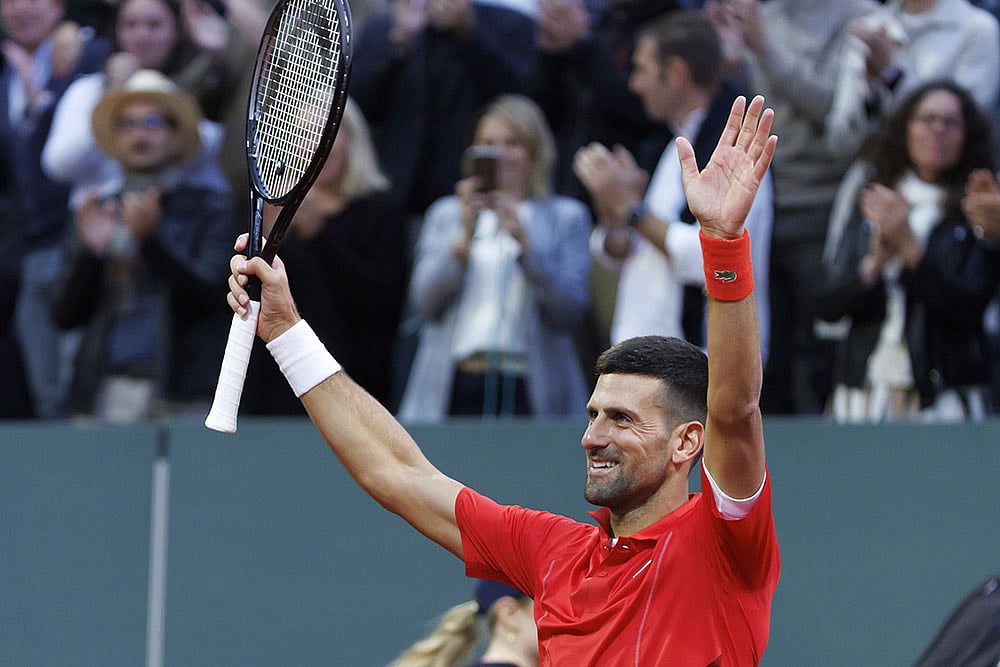 | Photo: Salvatore Di Nolfi/Keystone via AP : ATP 250 Geneva Open tennis tournament