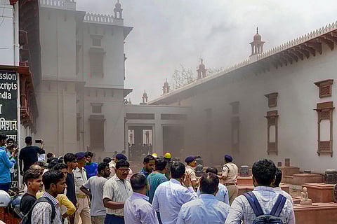 Fire at Patna Museum