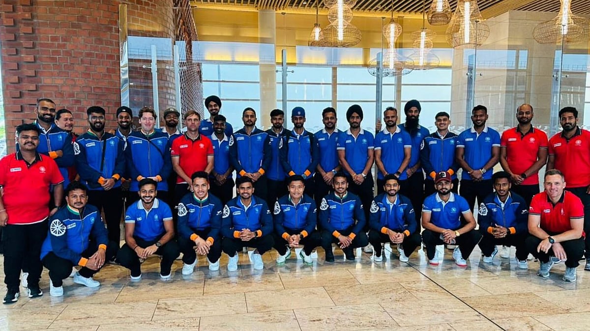 HOCKEY INDIA TEAM X @TheHockeyIndia