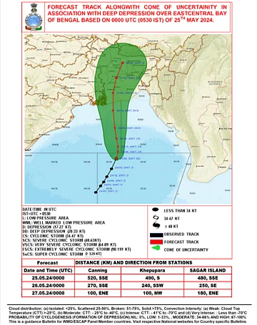 Cyclone Remal: Satellite Images, Path, Track And Map Of Severe Cyclonic ...