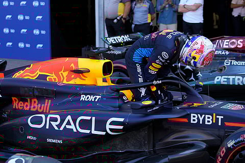 Red Bull driver Max Verstappen