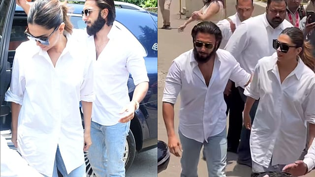 Mom-To-Be Deepika Padukone Flaunts Her Baby Bump As She Arrives To Cast Vote With Ranveer Singh-Watch Video