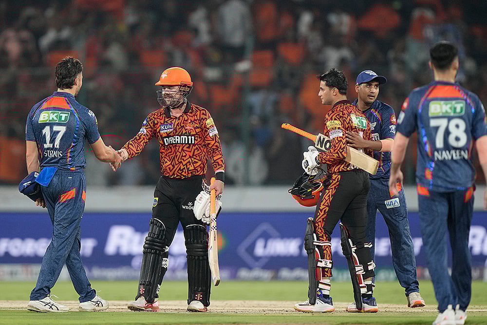 | Photo: AP/Mahesh Kumar A. : IPL 2024: Sunrisers Hyderabad and Lucknow Super Giants