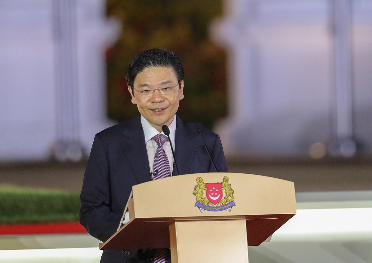 AP : Singapore’s new Prime Minister Lawrence Wong |