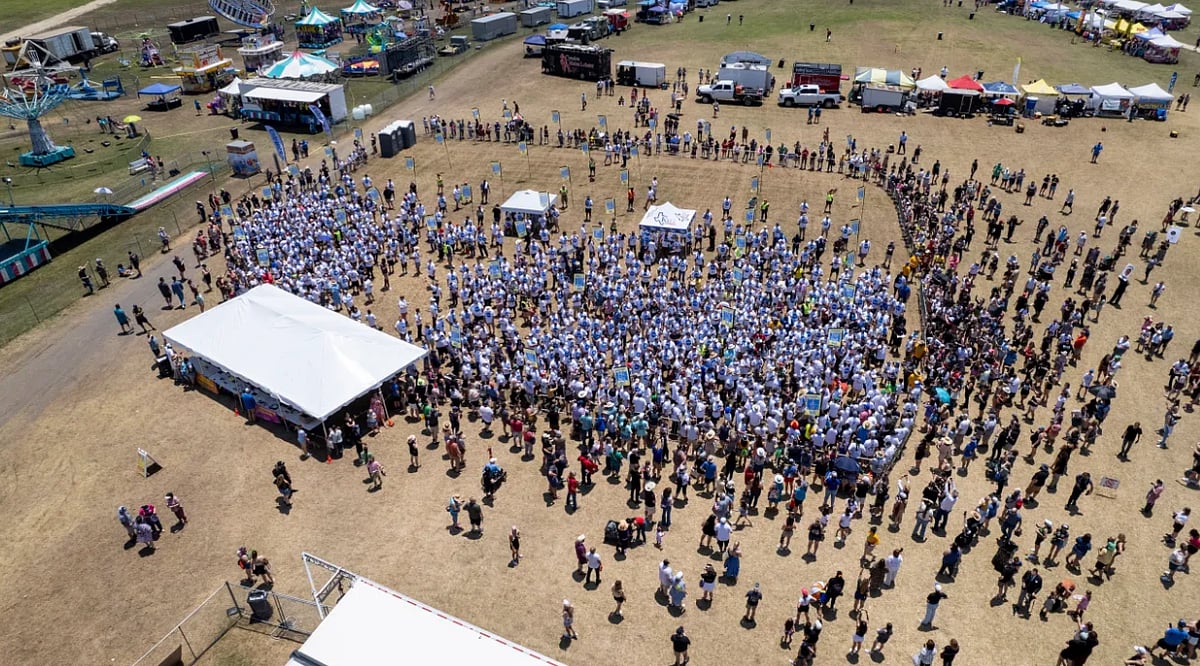 AP : Gathering of the Kyles in Kyle, Texas