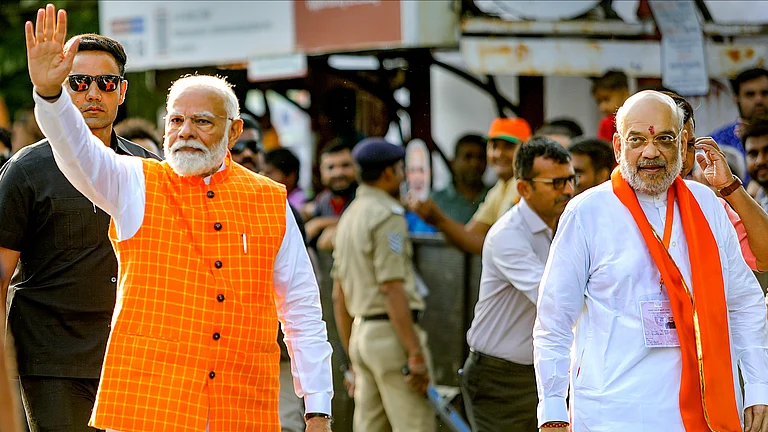 The Prime Minister will speak at two rallies in Samastipur and Begusarai districts, while Shah will participate in similar programmes in Siwan and Buxar.  - PTI; Representative image