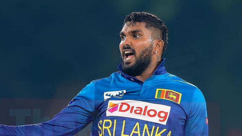 Sri Lanka all rounder Wanindu Hasaranga.  - X | Wanindu Hasaranga